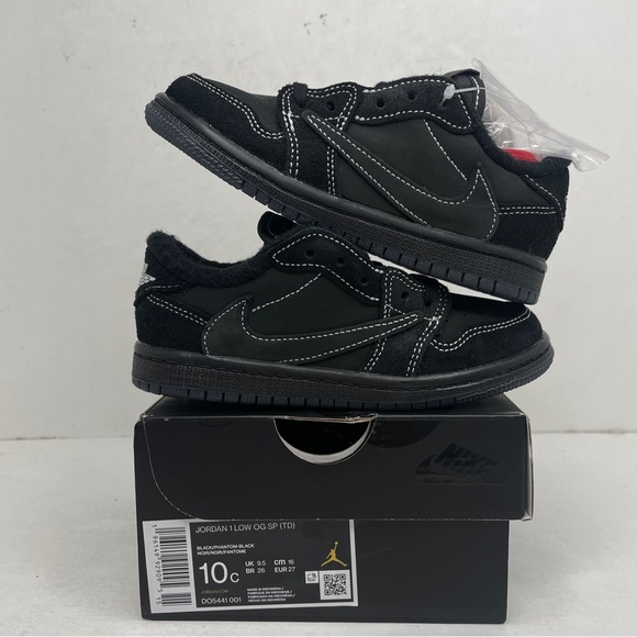 Nike Air Jordan Retro Low OG SP Travis Scott “Black Phantom” 2023